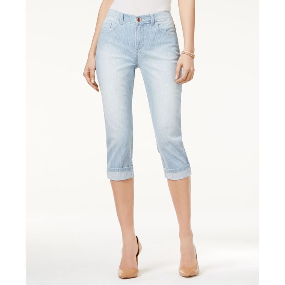 Petite Cameron Stretch Cropped Jeans